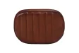 Tabourets de bar lot de 2 marron foncé 41x29x62 cm