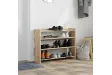 Étagère à chaussures chêne sonoma 80x25x61,5 cm bois ingénierie