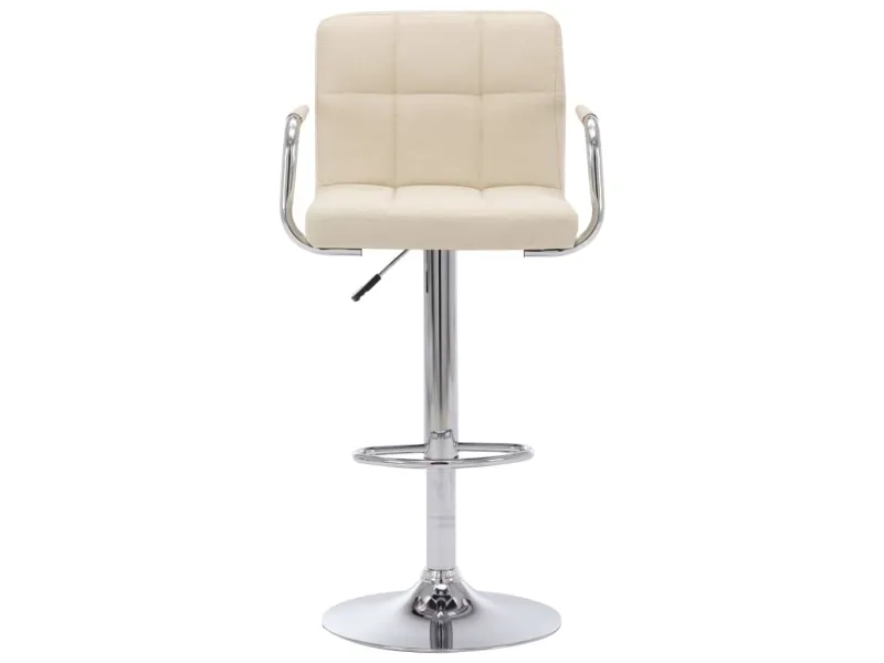 Chaise de bar Crème Tissu