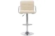 Chaise de bar Crème Tissu
