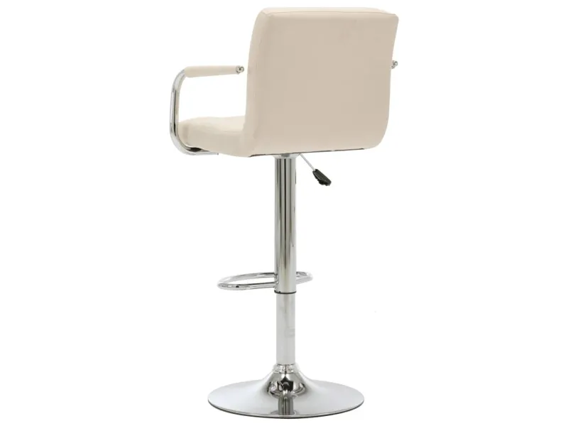 Chaise de bar Crème Tissu