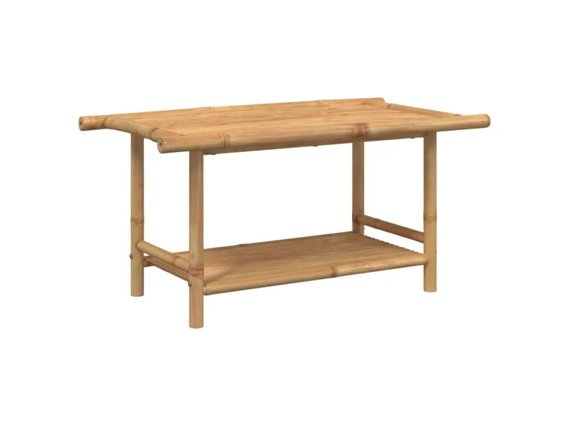 Table basse 90x50x45 cm bambou