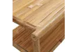 Table basse 90x50x45 cm bambou