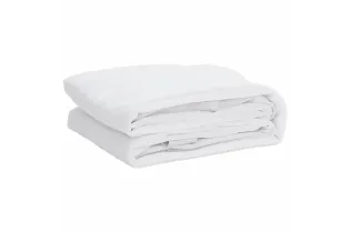 Protège-matelas blanc 140x200 cm imperméable 2