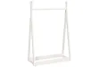 Porte-vêtements Blanc 100x45x150 cm Bois de pin massif