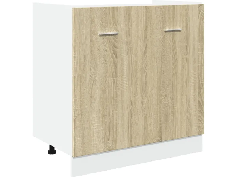 Ensemble d'armoires de cuisine 4 pcs chêne sonoma