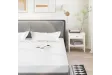 Protège-matelas blanc 90x200 cm imperméable