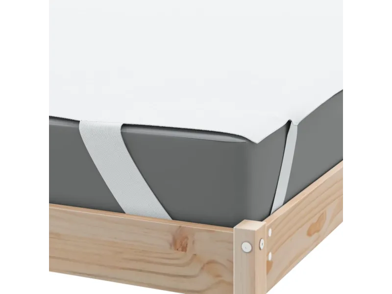 Protège-matelas blanc 140x190 cm imperméable