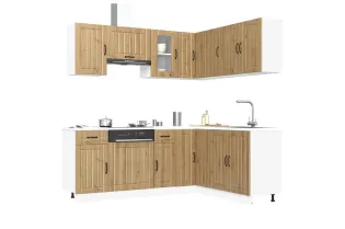 Ensemble d'armoires de cuisine 11 pcs Kalmar bois d'ingénierie