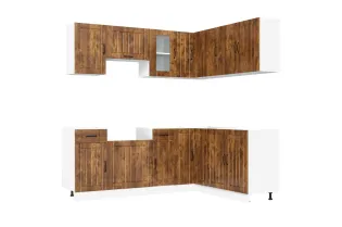 Ensemble d'armoires de cuisine 11 pcs Kalmar bois d'ingénierie 2