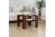 Table basse Chêne marron 60x60x42 cm Bois d'ingénierie