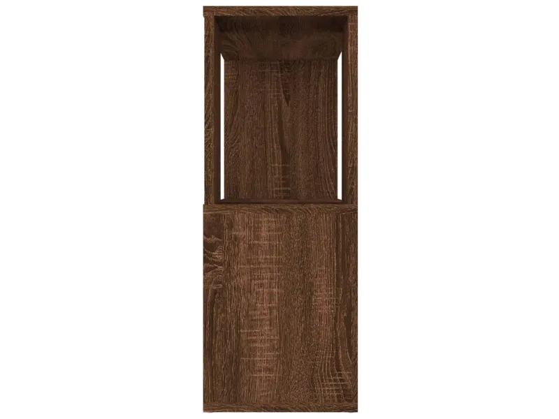 Bibliothèque/Séparateur de pièce Chêne marron 80x24x63 cm