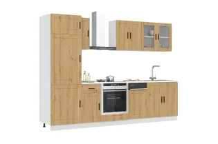 Ensemble d'armoires de cuisine 8 pcs Kalmar bois d'ingénierie