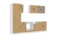 Ensemble d'armoires de cuisine 8 pcs Kalmar bois d'ingénierie