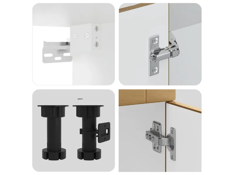 Ensemble d'armoires de cuisine 8 pcs Kalmar bois d'ingénierie