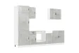 Ensemble d'armoires de cuisine 7 pcs Kalmar bois d'ingénierie