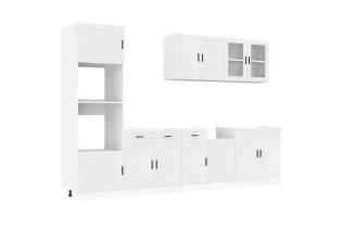 Ensemble d'armoires de cuisine 7 pcs Kalmar bois d'ingénierie 2