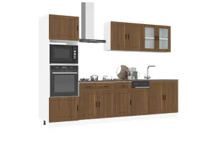 Ensemble d'armoires de cuisine 7 pcs Kalmar bois d'ingénierie