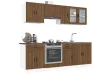 Ensemble d'armoires de cuisine 8 pcs Kalmar bois d'ingénierie