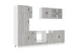 Ensemble d'armoires de cuisine 8 pcs Kalmar bois d'ingénierie