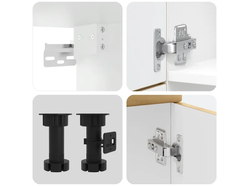 Ensemble d'armoires de cuisine 7 pcs Kalmar bois d'ingénierie