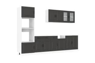 Ensemble d'armoires de cuisine 7 pcs Kalmar bois d'ingénierie 2