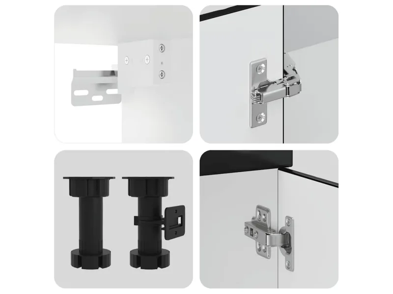 Ensemble d'armoires de cuisine 7 pcs Kalmar bois d'ingénierie