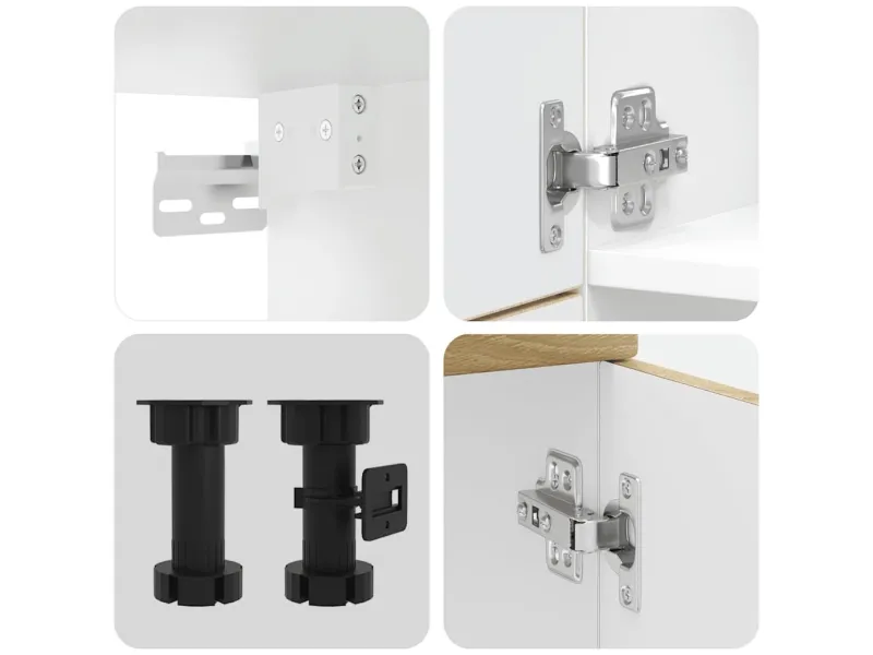 Ensemble d'armoires de cuisine 7 pcs Kalmar bois d'ingénierie