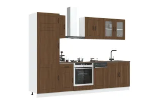 Ensemble d'armoires de cuisine 8 pcs Kalmar bois d'ingénierie