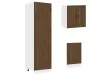 Ensemble d'armoires de cuisine 8 pcs Kalmar bois d'ingénierie