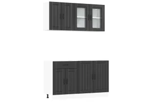 Ensemble d'armoires de cuisine 4 pcs Kalmar bois d'ingénierie 2