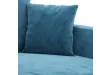 Ensemble de canapés 3 pcs avec coussins Bleu Velours