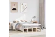 Cadre de lit sans matelas 150x200 cm bois de pin massif