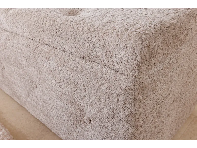 Banc design de 160cm en bois acacia coloris naturel et anthracite B...