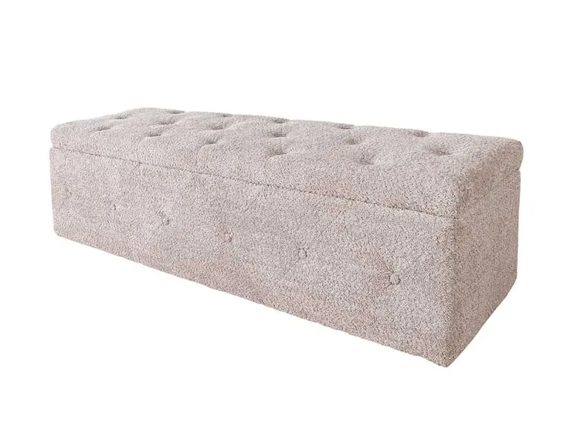 Banc design de 160cm en bois acacia coloris naturel et anthracite B...