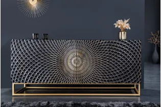 Buffet, Bahut et enfilade pas cher en bois massif | LIVRAISON GRAT... 2