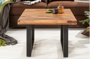 Table Basse en Bois 105cm Mango pas cher 2