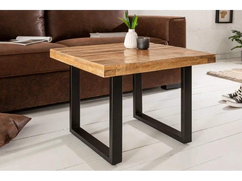 Table Basse en Bois 105cm Mango pas cher