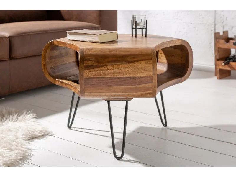 Table Basse en Bois 105cm Mango pas cher