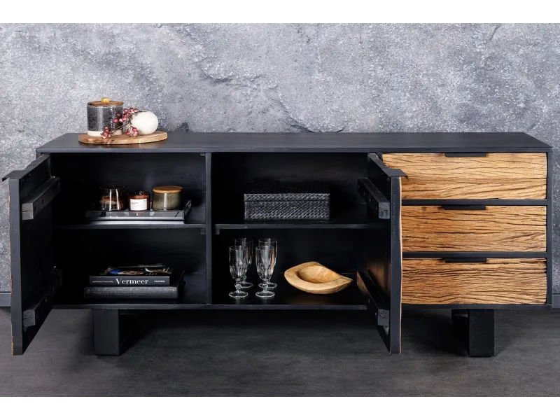 Buffet, Bahut et enfilade pas cher en bois massif | LIVRAISON GRAT...