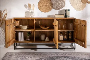 Buffet, Bahut et enfilade pas cher en bois massif | LIVRAISON GRAT... 2
