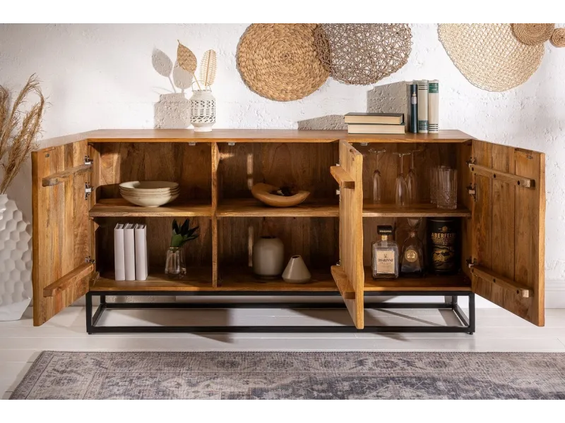 Buffet, Bahut et enfilade pas cher en bois massif | LIVRAISON GRAT...