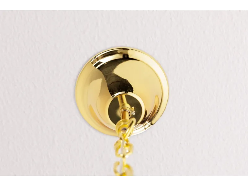 Lampe suspendue nacrée 64cm avec anneaux Suspensions |adeniahome.com