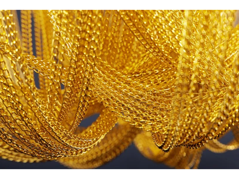 Lampe suspendue nacrée 64cm avec anneaux Suspensions |adeniahome.com