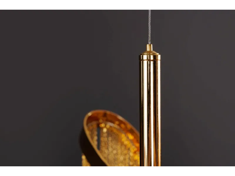 Lampe suspendue nacrée 64cm avec anneaux Suspensions |adeniahome.com