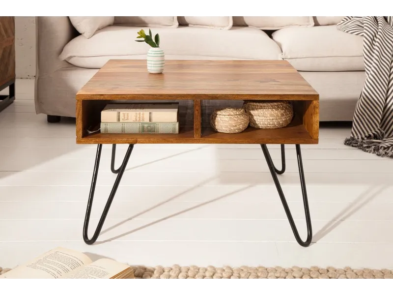 Table basse bois massif pas cher | LIVRAISON GRATUITE | adeniahome...