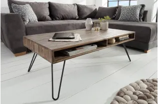 Table basse bois massif pas cher | LIVRAISON GRATUITE | adeniahome...