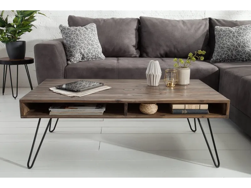 Table basse bois massif pas cher | LIVRAISON GRATUITE | adeniahome...