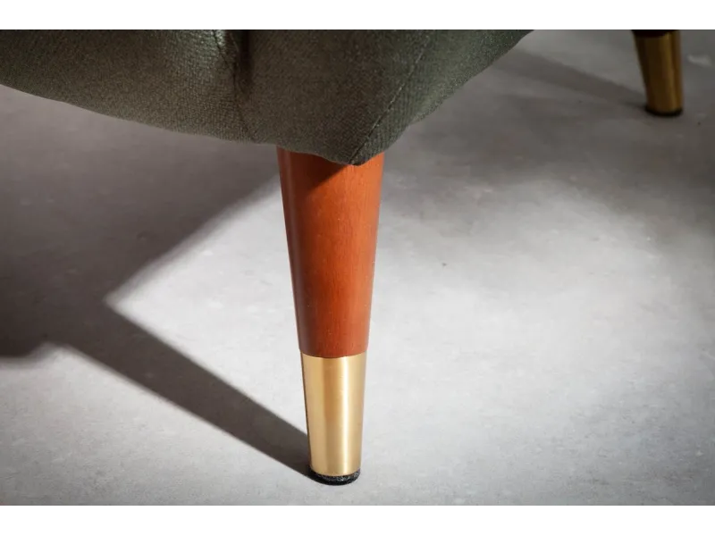 Fauteuil à bascule design scandinave coloris bleu claire Fauteuil |...