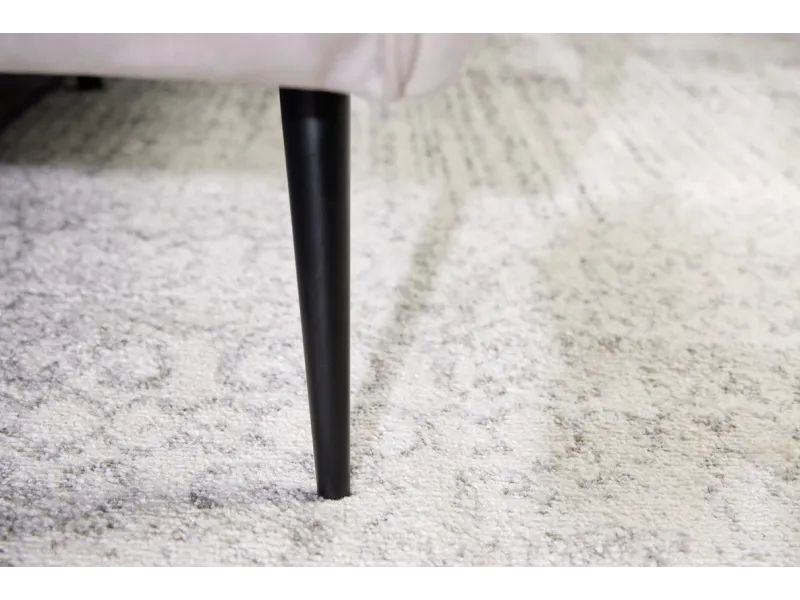 Canapé vert émeraude style rétro 225cm pas cher